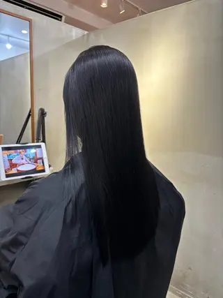 セミロング カラー VOYAGE所属・中園 康のヘアスタイル