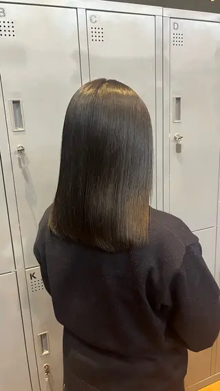 ミディアム ヘアアレンジ 💎韓国ヘア/ 艶カラー💎souのヘアスタイル