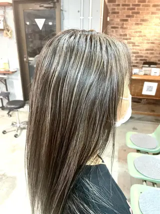 カラー 🍀アレンジ簡単ヘア ☘️石田万里奈🍀のヘアスタイル