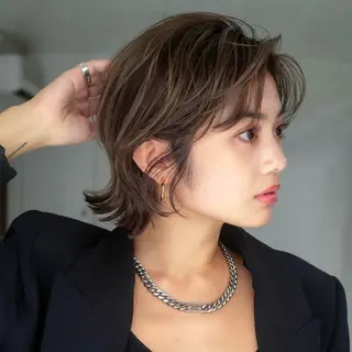 ミディアム ♥️レイヤー/ボブ/ ♥️minamiのヘアスタイル