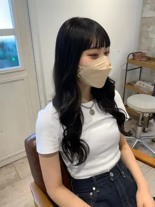 ミディアム エクステ/ケア カラー/KOICHIのヘアスタイル