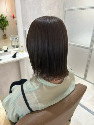 ミディアム カラー オリーブ・赤み消し 💚MAKOTO💚のヘアスタイル