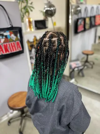 セミロング ヘアアレンジ scamp所属・scamp⭐️ さくらのヘアスタイル