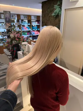 ロング カラー befine所属・石岡 政宗のヘアスタイル