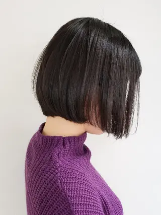 ミディアム カラー 美髪⭐︎髪質改善 井上　康司のヘアスタイル