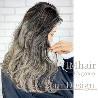 ロング カラー ヘアアレンジ VIM hairおもろまち店のヘアスタイル