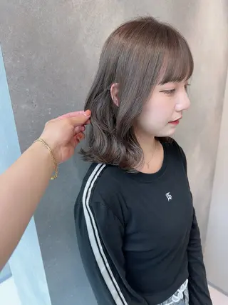 カラー VEGA天神 ブリーチのヘアスタイル