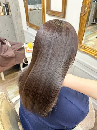 ロング 柴田 すず花のヘアスタイル