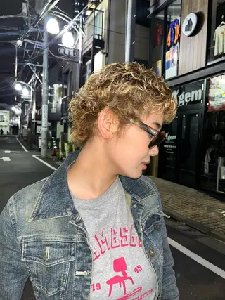 パーマ 山口 ヒロトのヘアスタイル