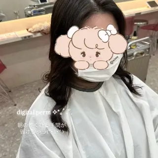 パーマ LARME by sea所属・hina🎀新宿/ エクステ/girlyのヘアスタイル