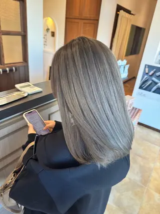 カラー ブランシェ神領店 稲垣 葵のヘアスタイル