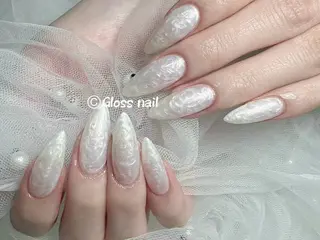 ネイル Gloss nail salonジェル＆長さだし専門店所属・Meri💅ジェル& チップ長さだし専門のネイルデザイン