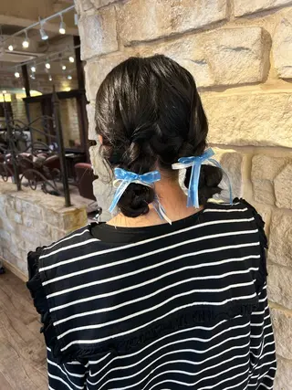 ヘアアレンジ Mei /オリーブ カラー/アレンジのヘアスタイル