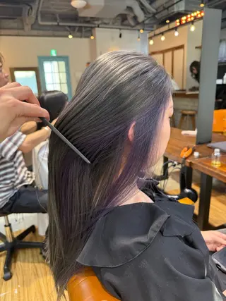 ロング レイヤーカット🫧／ ブリーチ✨TOWAのヘアスタイル