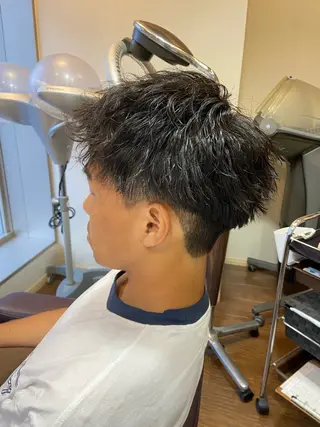 パーマ メンズ VISAGE   join所属・コバヤシ ユウスケのヘアスタイル