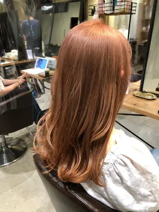 セミロング カラー ✨上品可愛い 垢抜けカラー/後藤✨のヘアスタイル