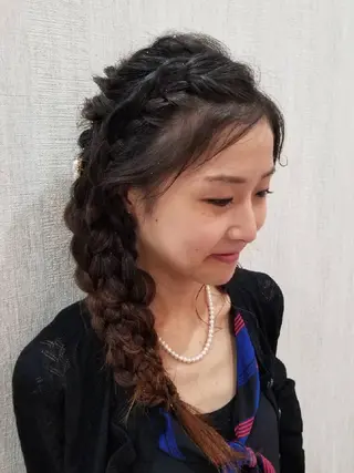 ヘアアレンジ 💎✨艶髪美髪✨💎 Alushe心斎橋店のヘアスタイル