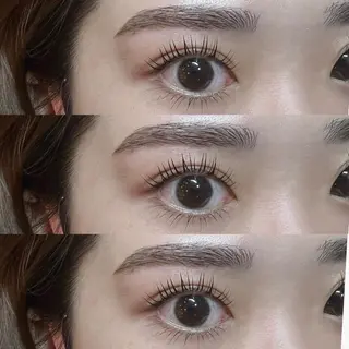 マツエク・マツパ アイブロウ 千島 里歩のマツエク・マツパデザイン