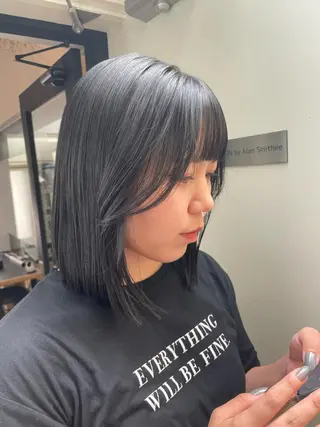 ショート カラー yu-kaハッシュ カット/韓国レイヤーのヘアスタイル