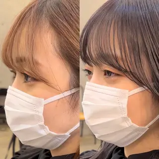 ロング SALOWIN原宿AROA店所属・顔まわり神カット✂︎ 齋藤雄大【表参道】のヘアスタイル