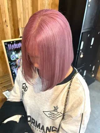 カラー まろみ暖色× chia🕯のヘアスタイル