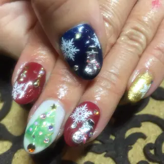 ネイル センター南 eclatのネイルデザイン