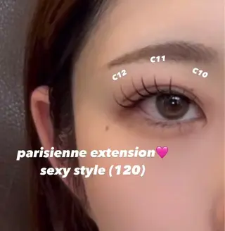 マツエク・マツパ 森川 紋茄のマツエク・マツパデザイン