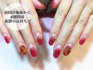 ネイル Viseo《6週間 長持ちパラジェル》のネイルデザイン