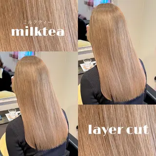 ロング カラー 柔らかいcolor ￤韓国￤🩰マユ🩰のヘアスタイル