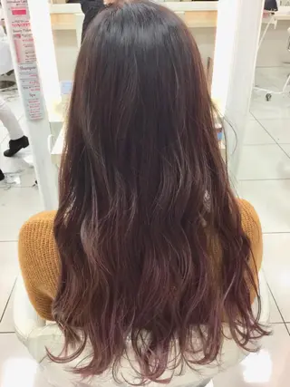 ロング カラー Ash 山田 勇太のヘアスタイル