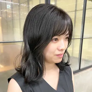 ミディアム カラー k-two京都店所属・大人女性スタイル✂︎ 中谷大志朗のヘアスタイル