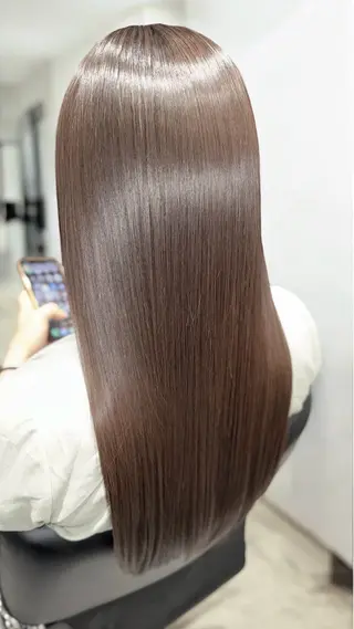 ロング Leyシェアサロン所属・Ken ドライカット ✂️水素ケアのヘアスタイル