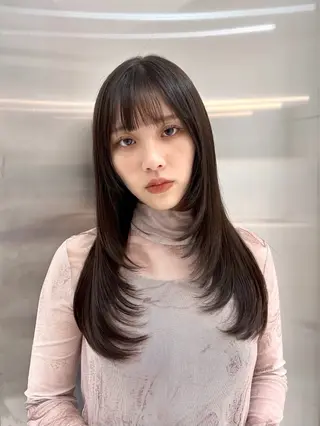 セミロング 石毛 大翔のヘアスタイル