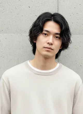 メンズ 【メンズパーマ】 SiLO 三宅のヘアスタイル