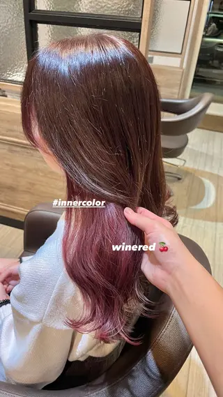 ロング カラー ブリーチなしダブル カラー/なぎ🦖ᩚのヘアスタイル