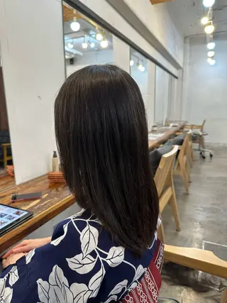 セミロング カットモデル募集中/ たなかはやとのヘアスタイル