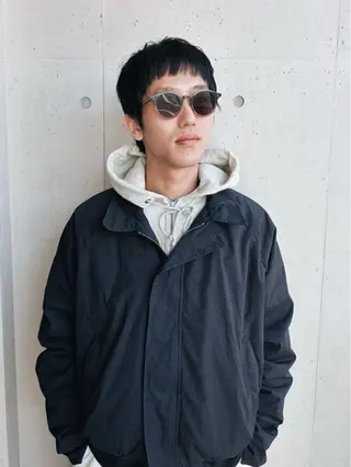 ショート メンズ 前野 日奈のヘアスタイル