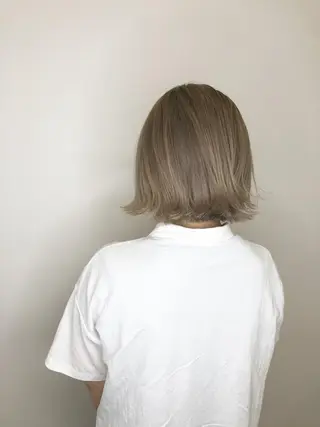 ショート レイヤー×縮毛矯正 深見 拓のヘアスタイル