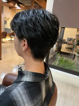 パーマ メンズ 大橋 風花のヘアスタイル