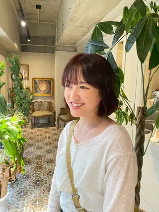 カラー ⠀ リコのヘアスタイル