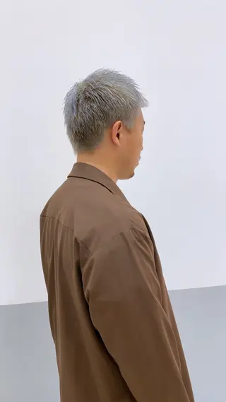 カラー 乾かしただけで艶髪✨ 縮毛矯正天王寺はやとのヘアスタイル