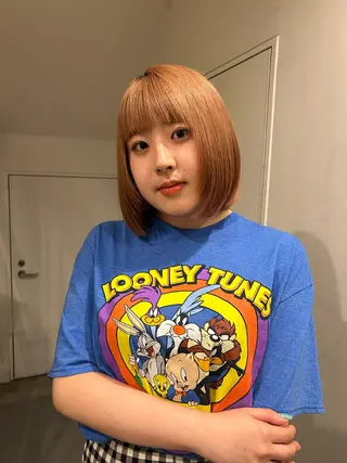 ショート hen所属・心斎橋/レイヤー/ ブリーチ/モエのヘアスタイル