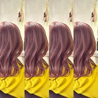 ミディアム カラー ヘアアレンジ sōko   Hair&Nail Salon所属・透明感カラー 🌛 mayuのヘアスタイル