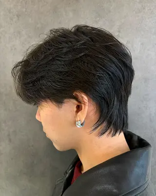 メンズ センターパート/ 暖色カラーayuのヘアスタイル