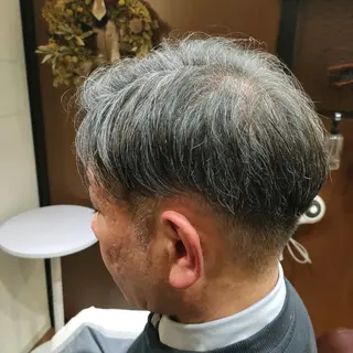 ショート メンズ メンズ/ケアパーマ /hayashiのヘアスタイル