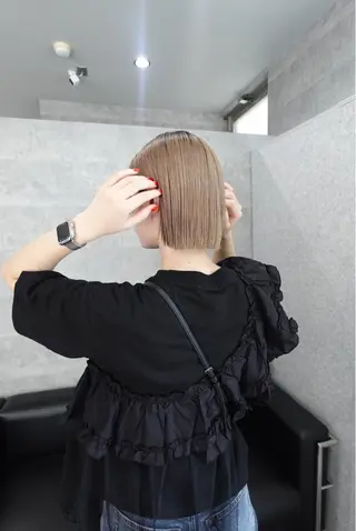 ショート 眉毛ワックス、パーマ 眉だけで垢抜けの眉毛・アイブロウイメージ