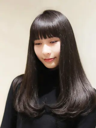 ロング カラー 🌈ウルトワ水素 髪質改善naru🌈のヘアスタイル