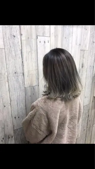 ミディアム カラー メンズ キッズ Forest. -髪質改善-のヘアスタイル