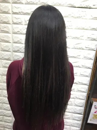 ロング カラー IwAsh大和駅前店所属・IwAsh大和駅前店 河野亜里香のヘアスタイル