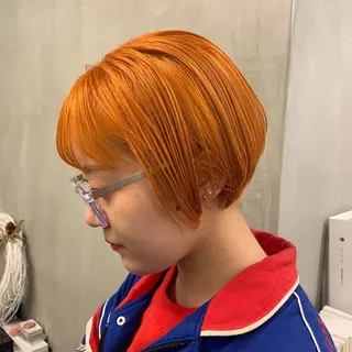 ショート カラー GLANDINEアリオ札幌店所属・☁️ささきゆや ☁️のヘアスタイル